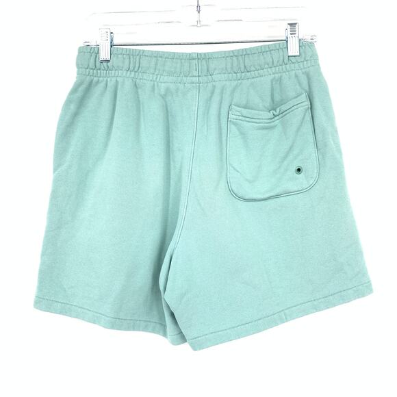 Nike Sweatshorts Womens Size Small Light Green Drawstring Waist - Picture 2 of 5